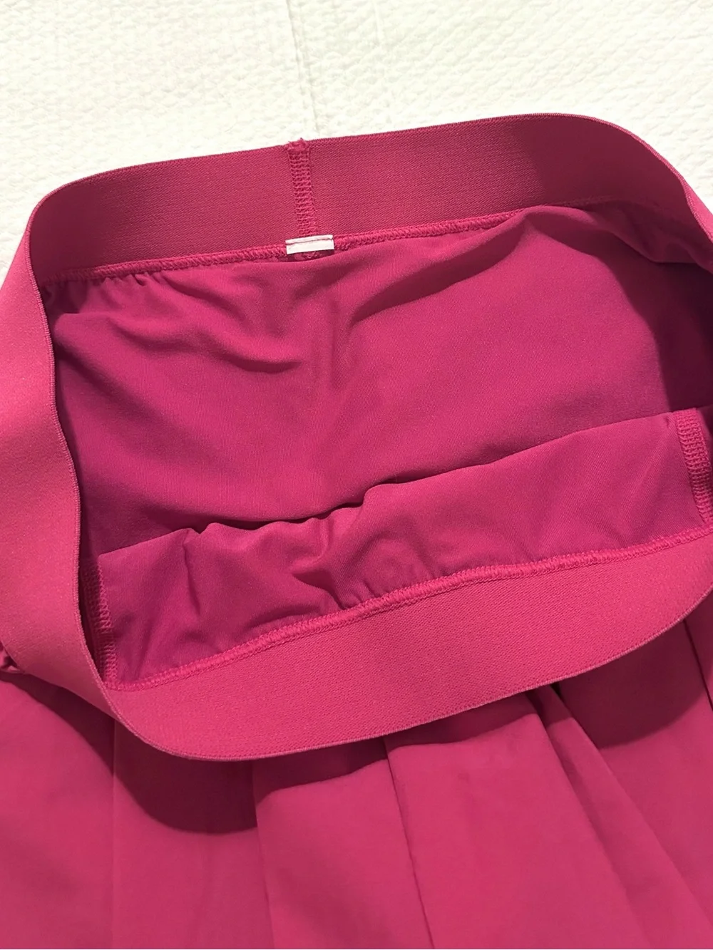 Alo Yoga Rare color💕 Varsity Tennis Skirt - Magenta Crush